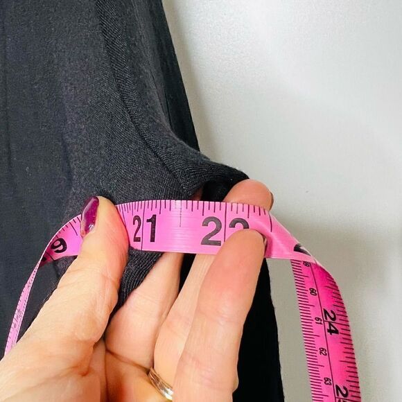 Athleta black lightweight cowl neck tunic - Picture 7 of 9